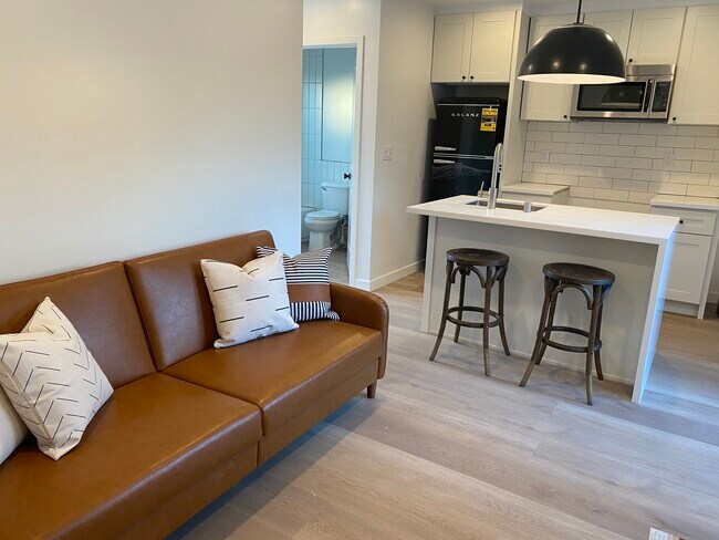 Living room view of Kitchen - 1457 Loma Ave