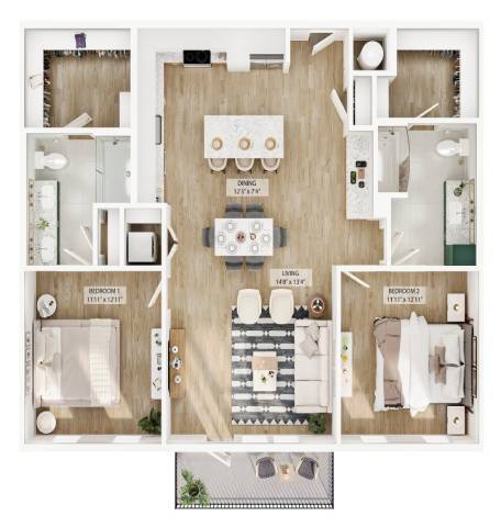 Floorplan - Peregrine