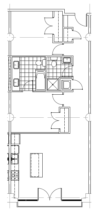 2BR/2BA - Chesapeake Lofts