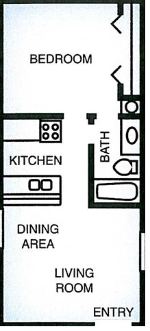 1BR/1BA - The Springs