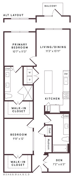Floorplan - Alexan Woodinville
