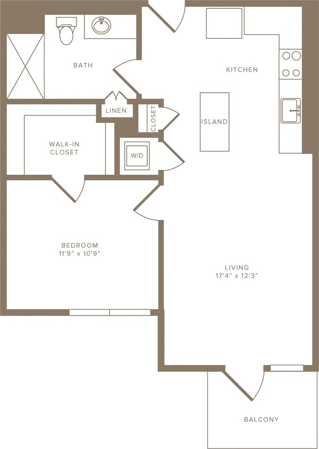 A08 One Bedroom - Modera Hollywood