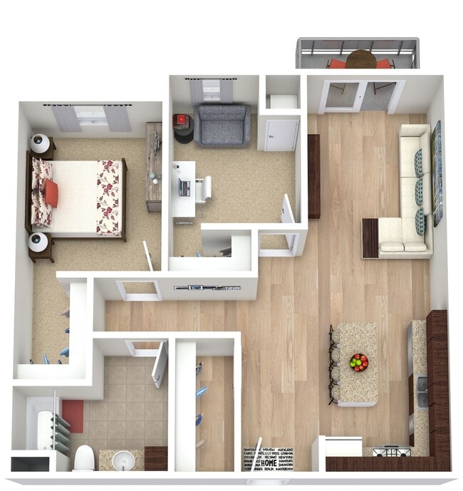 Floorplan - Grand35 Apartments - 55 Plus Active Adult