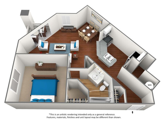 Floorplan - University Ridge Apartments