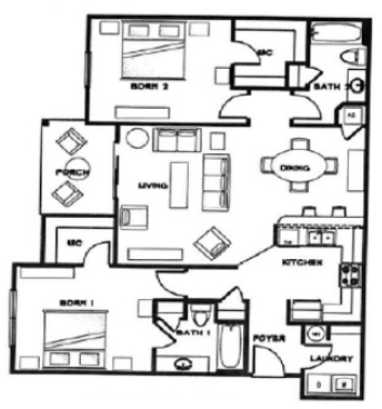 B - Crosswinds Apartments