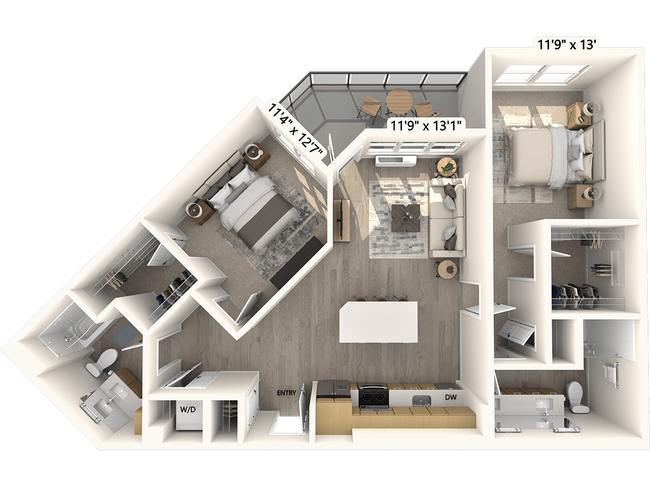 Floorplan - Avalon Redmond Campus