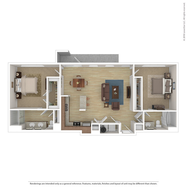 Floorplan - The Gentry on M Streets