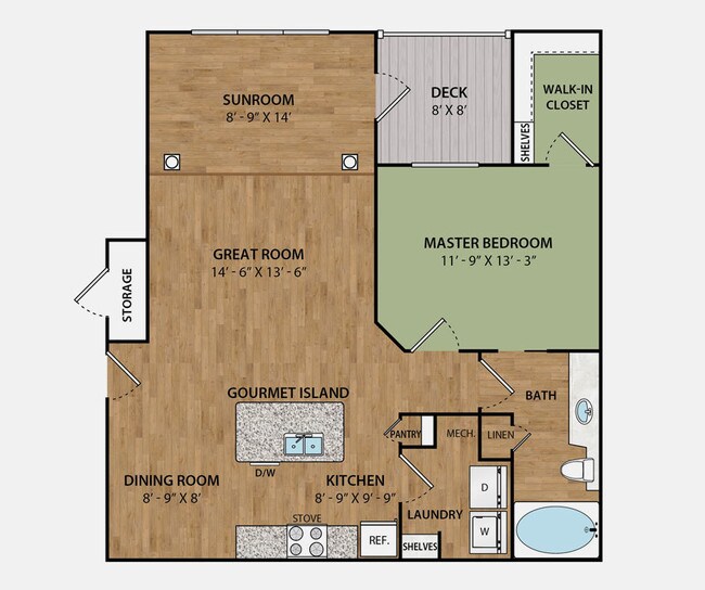 Floorplan - Enclave Blythewood Crossing Phase II