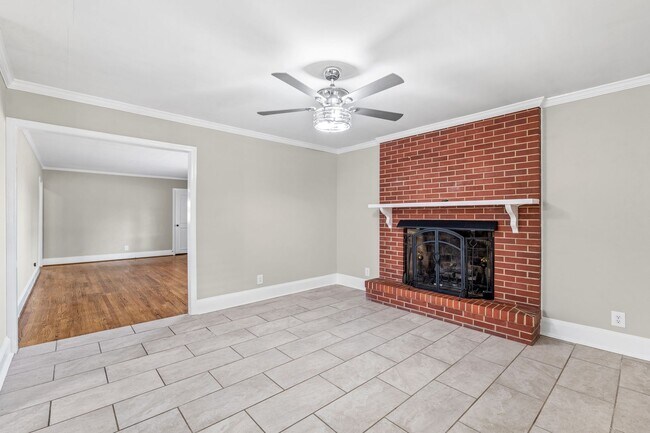 Building Photo - Elon - Large Brick Home, Hardwoods, Granite Counter-Tops, SS Appliances, Fire Place, Carport - Mu...