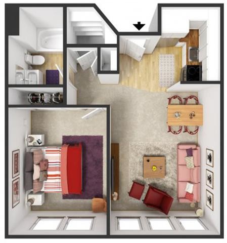 Floorplan - Windsor Square Retirement Community