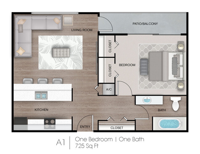 Floorplan - The Flats at Redstone