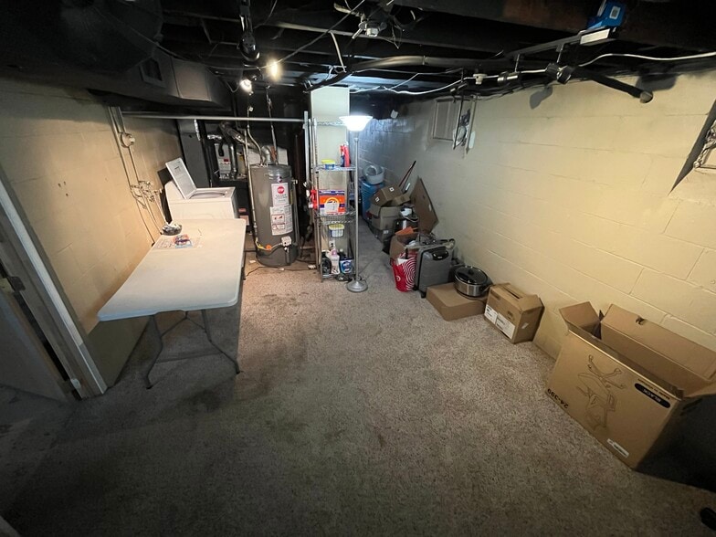 basement washer/storage room - 884 W 9th Ave