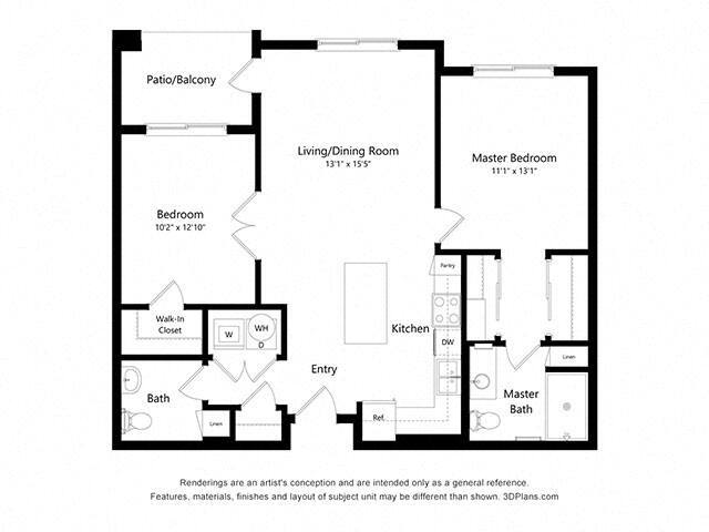 Floorplan - The Solstice of Mesa 55+ Apartments