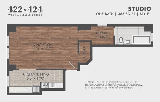 Floorplan - 422-24 Melrose