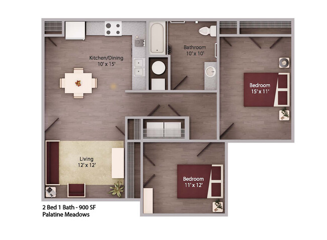 Floorplan - Palatine Meadows