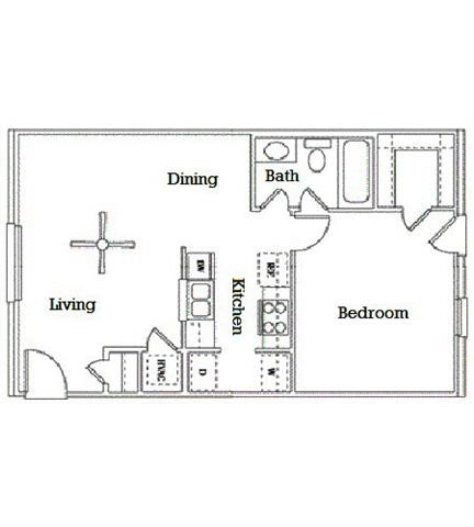 Floorplan - Hampton Village Rocky Mount