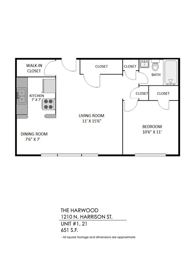 Floorplan - The Harwood