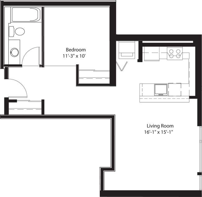 Floorplan - Chloe on Union