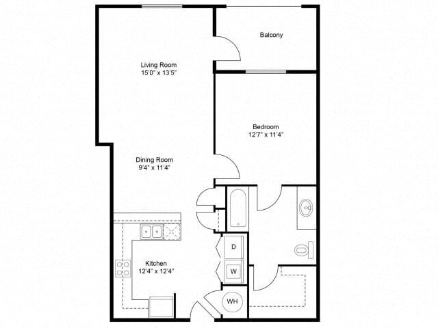 Floorplan - Flats on 4th
