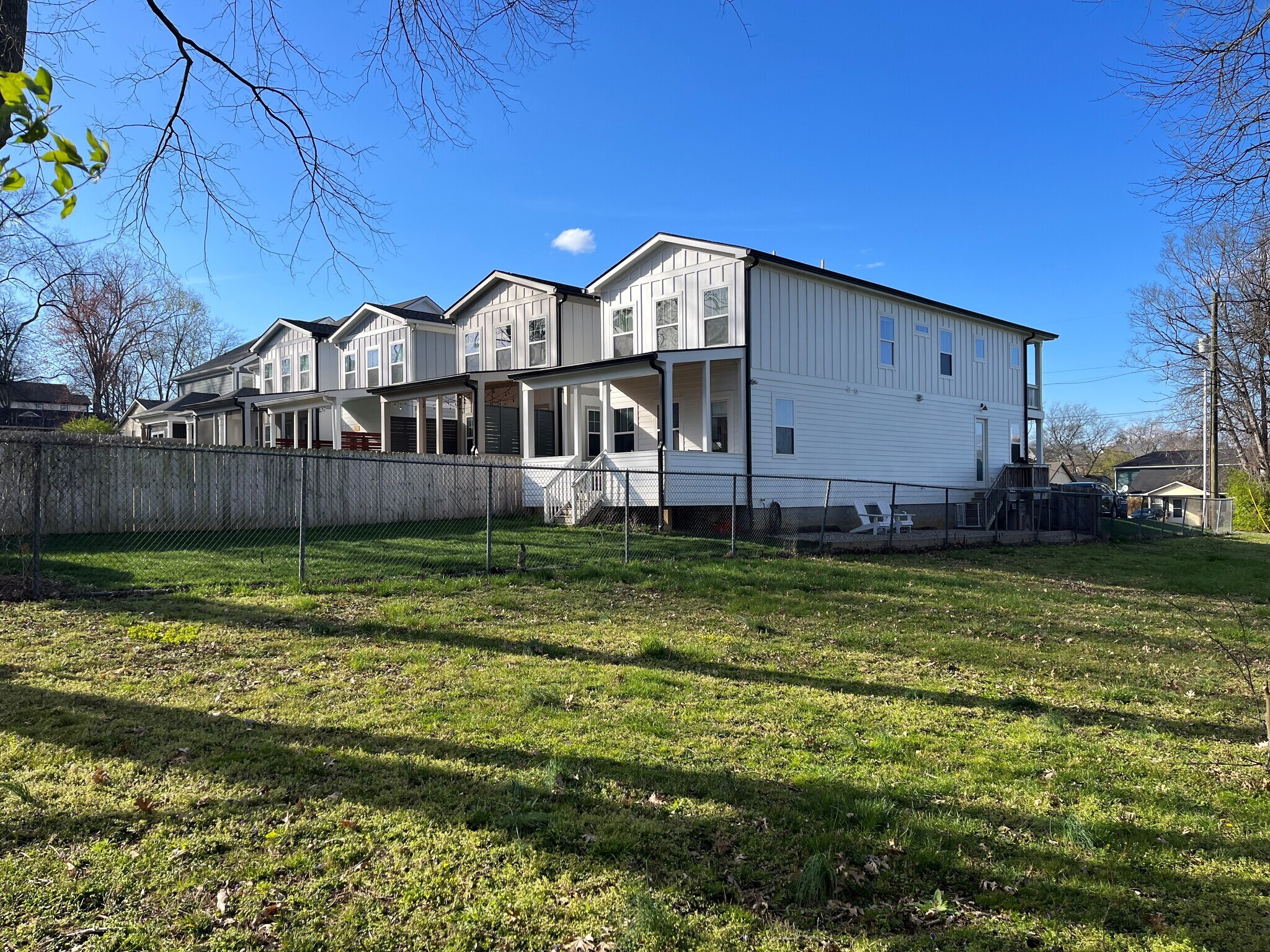 view of house from Charlotte Park - 6361 A Ivy St