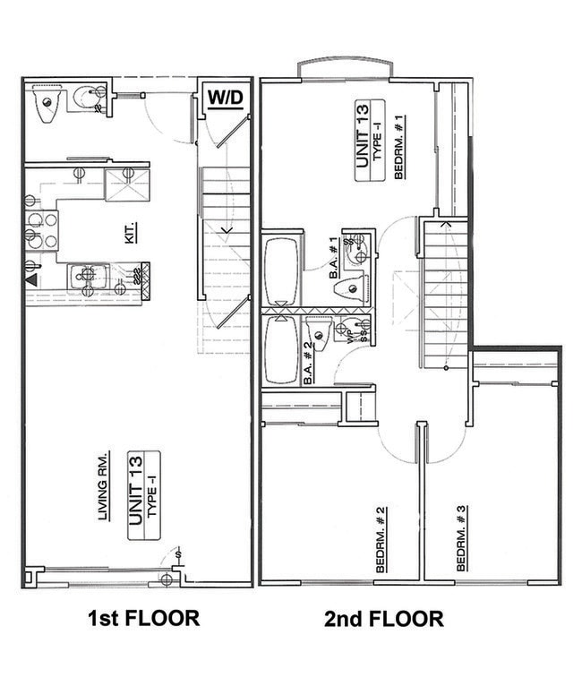 Floor Plan Unit 13 - 5330 Satsuma Ave