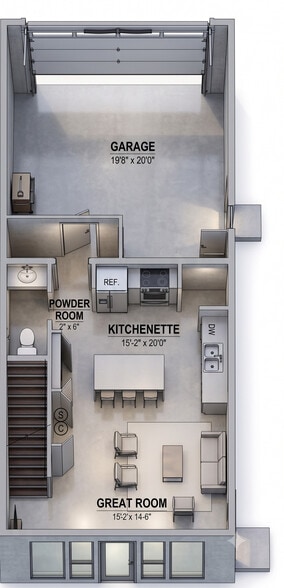 Floorplan - Cassiopeia Townhomes