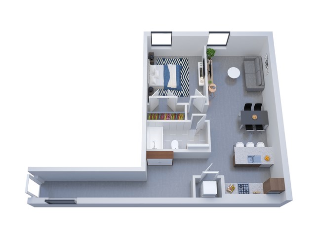 Floorplan - Peanut Factory Flats