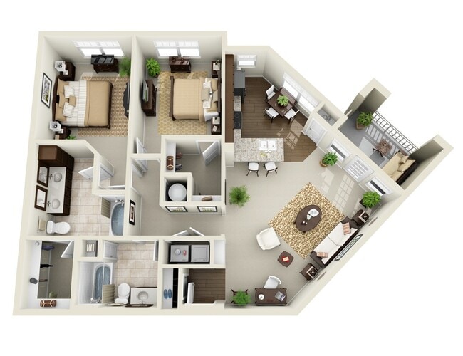 Floorplan - ZZZFountains at Mooresville Town Square