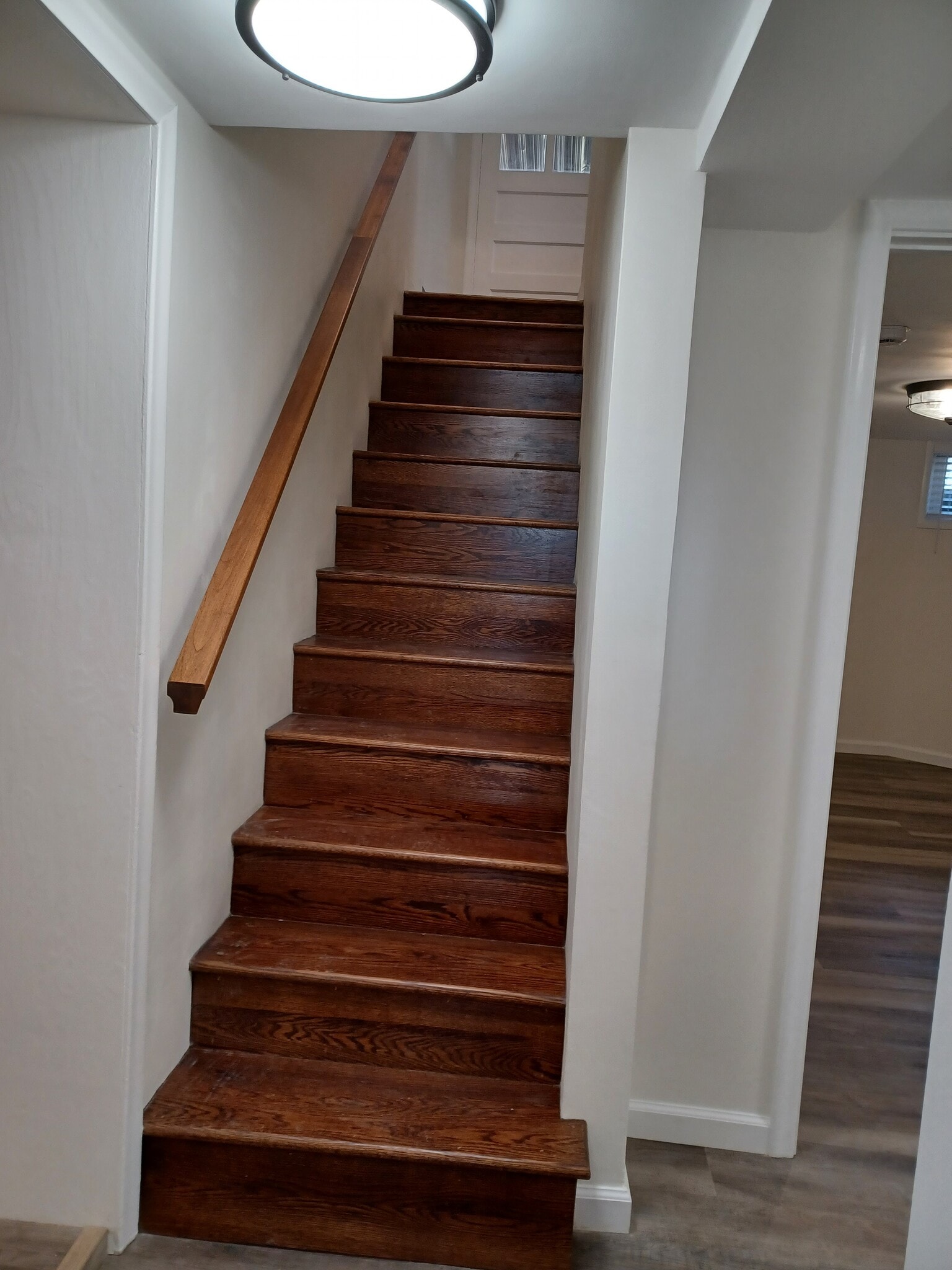Hardwood stairs - 149 E 700 S