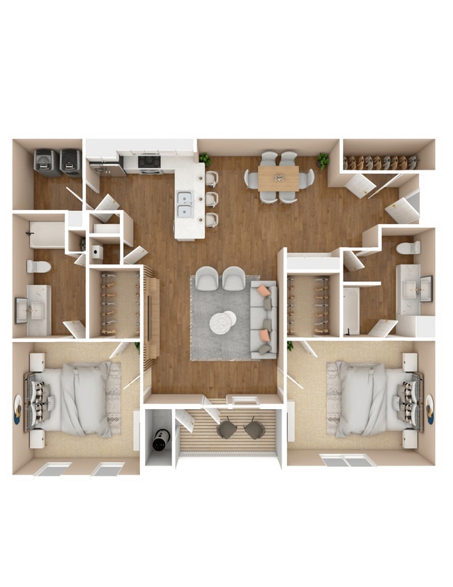 Floorplan - Cumberland Place Apartment Homes