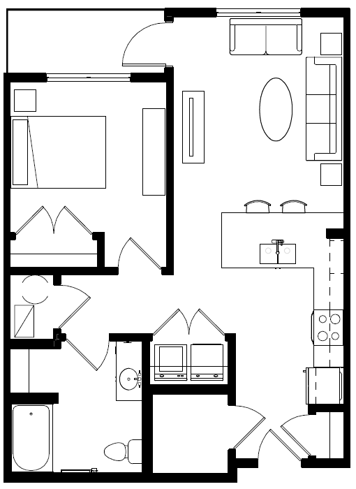 Floorplan - The Pointe on 88th