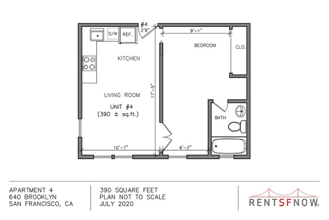 Floorplan - 640 Brooklyn