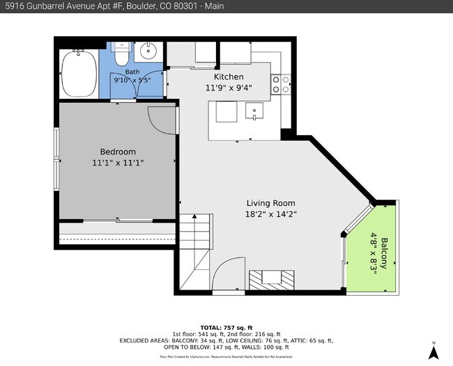 Building Photo - $1,945.95- 1 Bed, 1 Bath Updated Lofted Condo in Boulder with Central AC and In-Unit Laundry!
