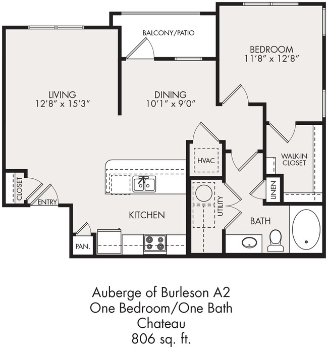 Floorplan - Auberge of Burleson