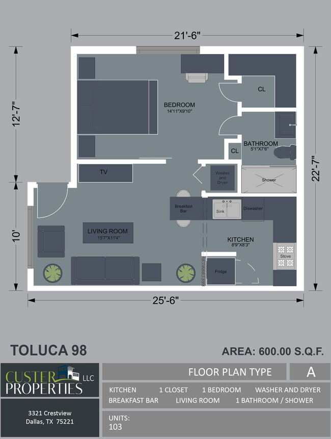 Floorplan - Toluca Square