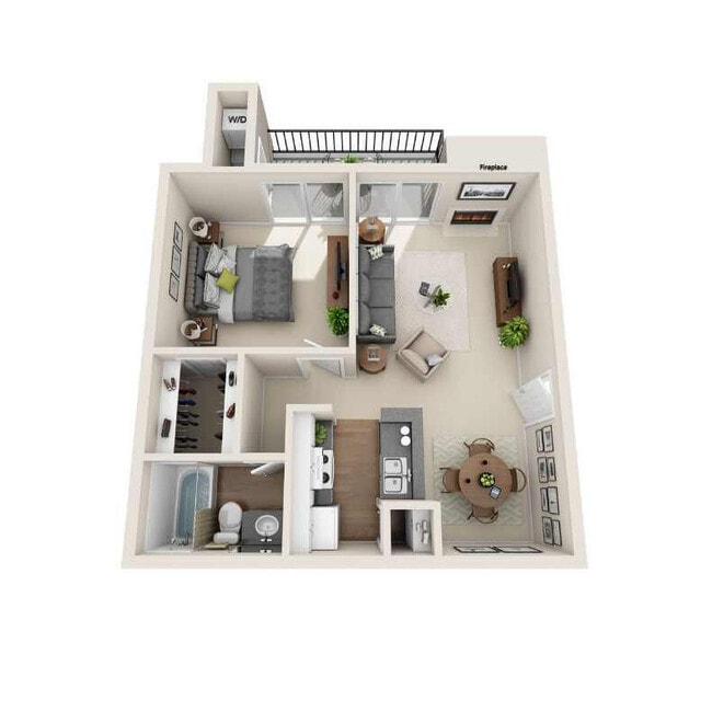 Interior Photo - The Barstow
