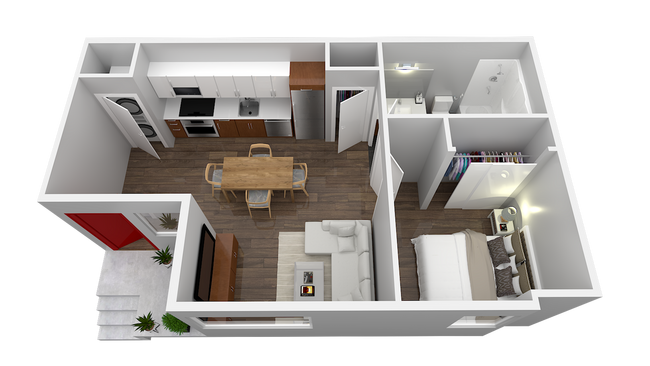Floorplan - Flow Eastlake Apartments