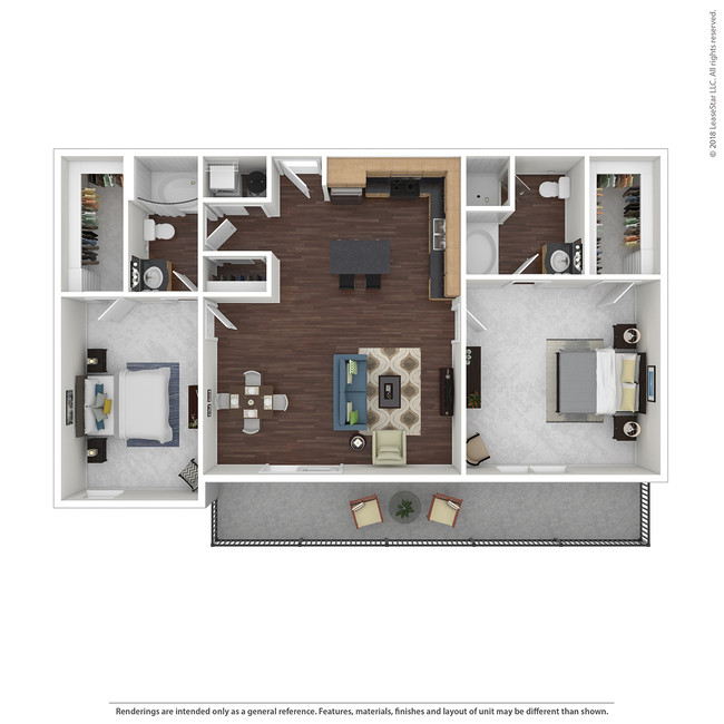 Floorplan - 45 Madison Apartments