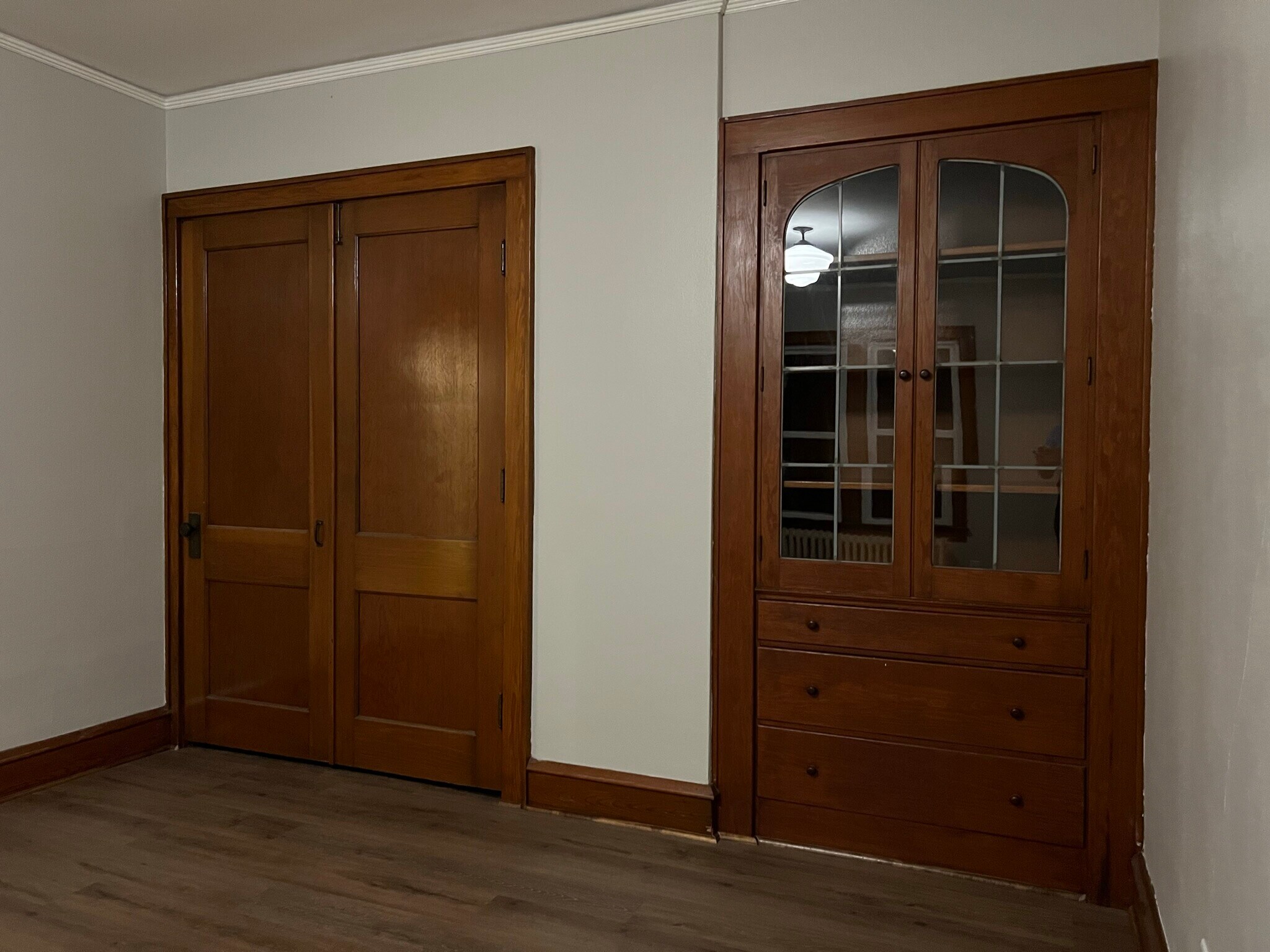 Built Ins - Living Room - 118 E Franklin St