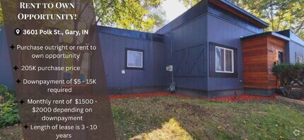 Building Photo - Rent to own property in the heart of Gary!