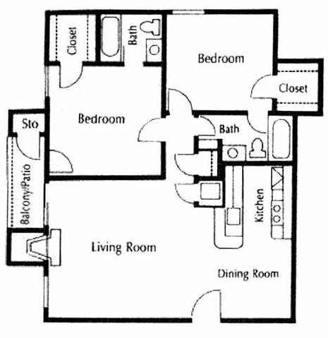 B1 Floor Plan - Villa Vista