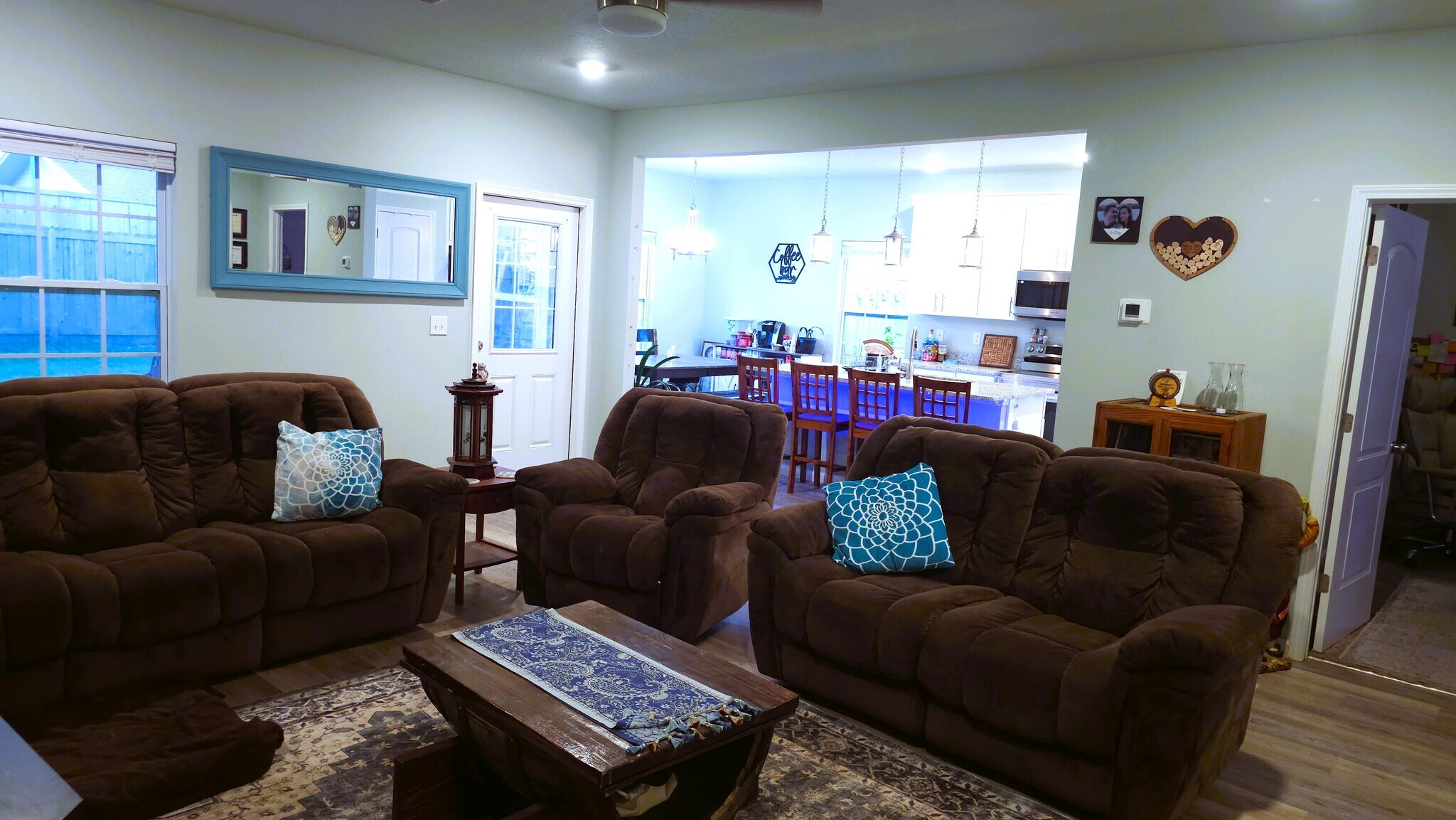 Livingroom into Kitchen - 6714 Fox Lake Dr