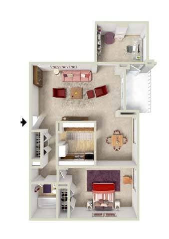 Floorplan - Charlestowne North