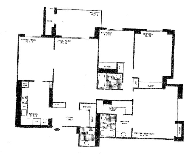 3BR/2.5BA - Watergate At Landmark