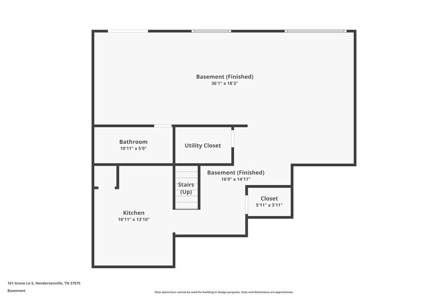 Basement - 161 Grove Ln South