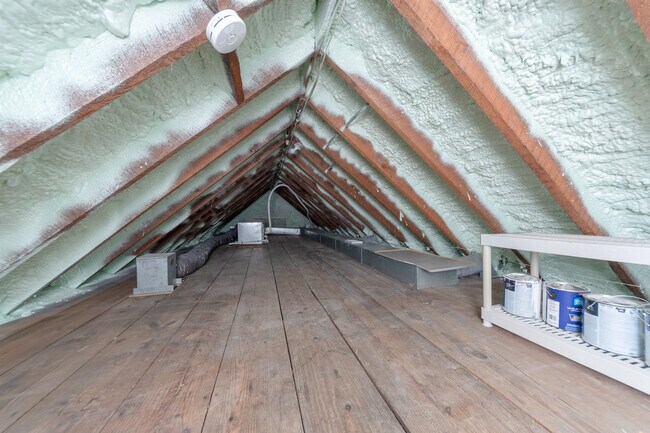 Climate-controlled storage in attic - 206 E Marion St