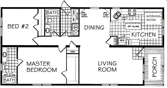 2BR/2BA - Rock Oak Estates