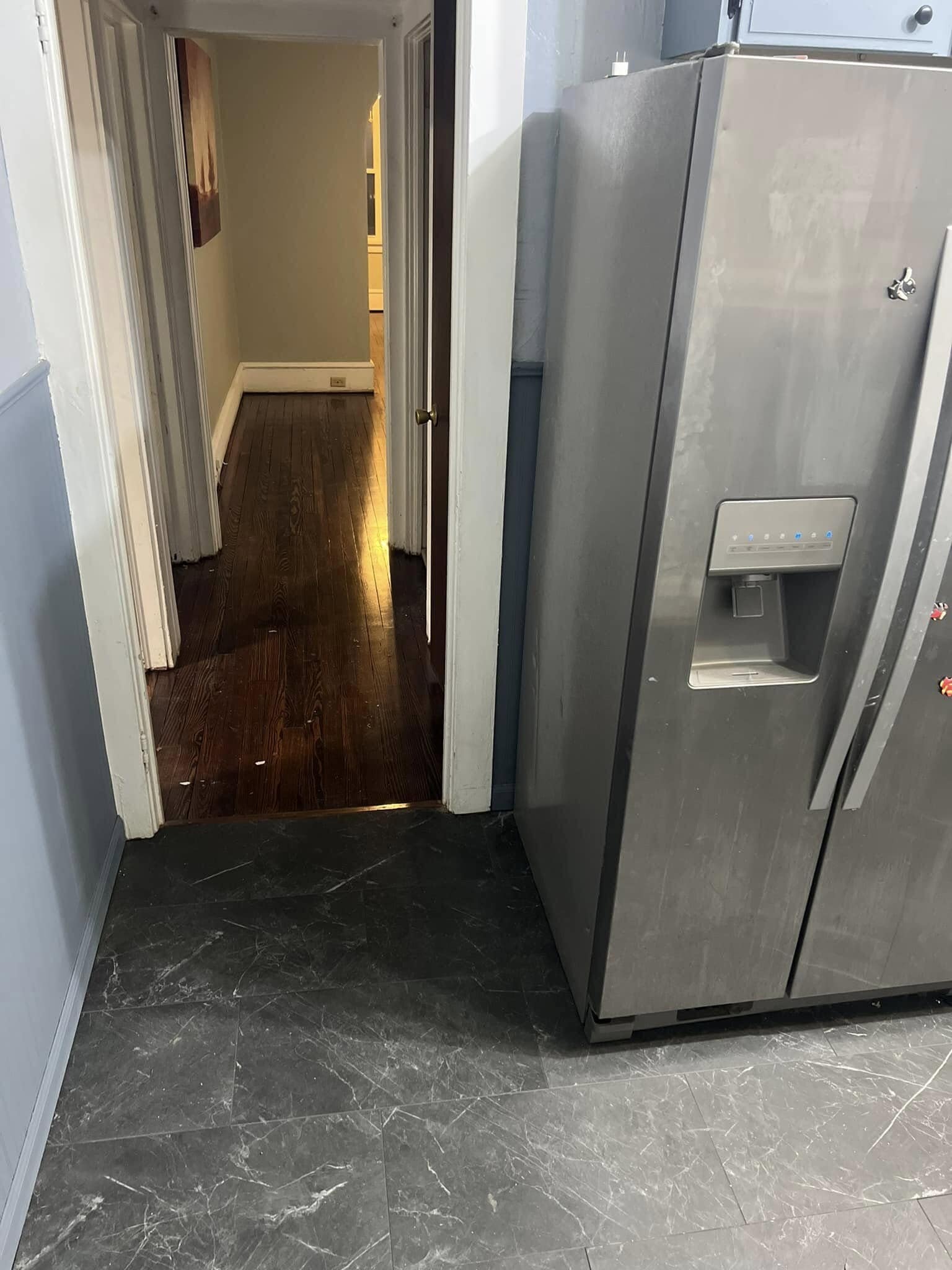 hall from dining to kitchen - 38 N Landon Ave