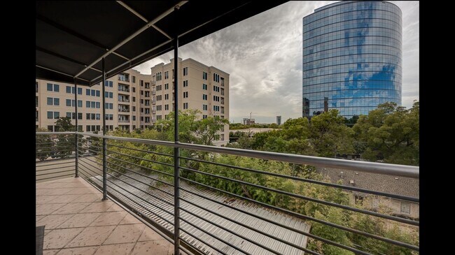 Private Balcony outside of Master Suite - 3525 Routh St