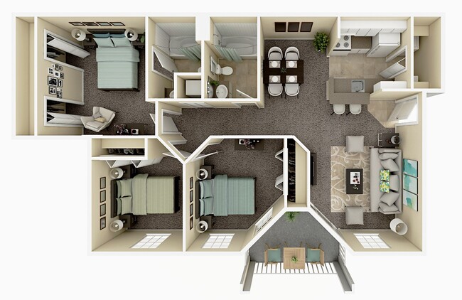 Floorplan - Villas of Capri